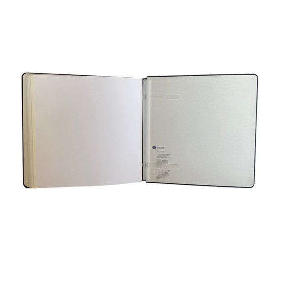 Original 12×12 Black Scrapbook Premiere Creative Memories Album w/ White Pages - Picture 9 of 9